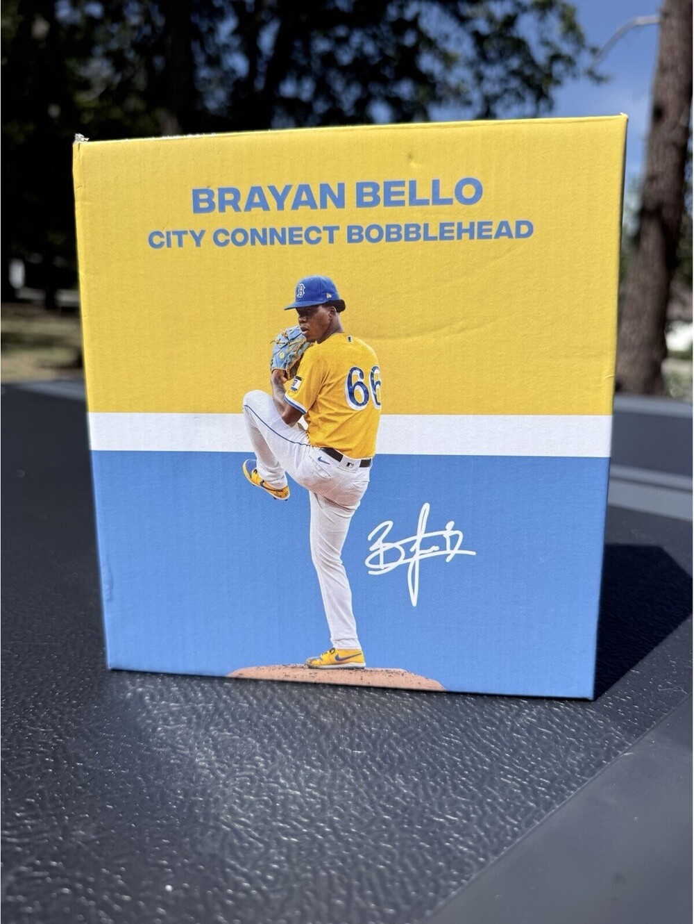 2024 Boston Red Sox Brayan Bello Bobblehead City Connect SGA Fenway Park Promo